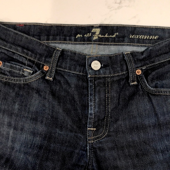 7 For All Mankind Roxanne Jeans in 28 - Picture 3 of 6